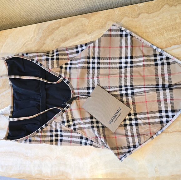 Burberry Check One Piece swimsuit MSRP $510 - Picture 15 of 17